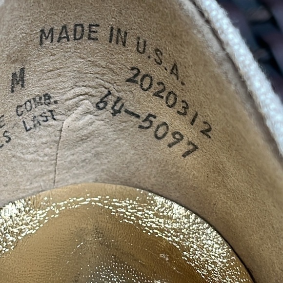 Cabin creek shoes flat loafer slip on made in USA 10M - Picture 8 of 11